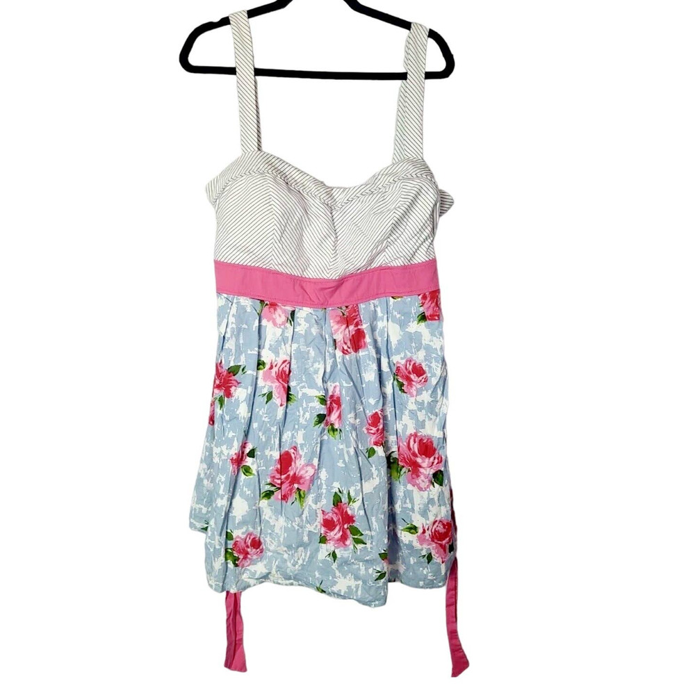 City Triangles Floral Sweetheart Pinup Rockabilly Fit &‎ Flare Dress Plus Sz 20